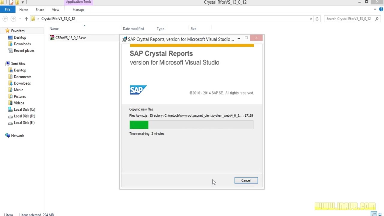sap crystal reports runtime engine